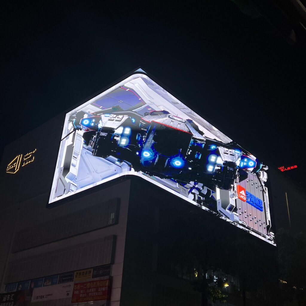 Folding Corner LED Screen is Future Display Technology